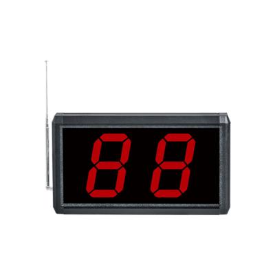 China NEW Sign Board Led Pager Restaurant Wireless Calling System 4 Inch High-Brightness LED Display for sale