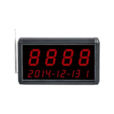 China NEW Restaurant Pager Queue Pagers For Doctors Radio Calling System 2.3 Inch High-Brightness LED Display for sale