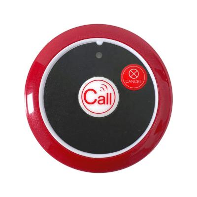 China FEILINGCALL Wireless Table Buzzer Waterproof Restaurant Touch Button Pager Waiter Call Button FL200-2X for sale