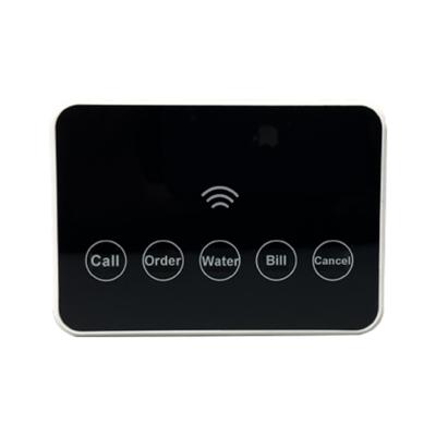 China FEILINGCALL System Restaurant Button Pager Calling Wireless Table Call Bell 118*83*14.5mm Waiters Ringer for sale