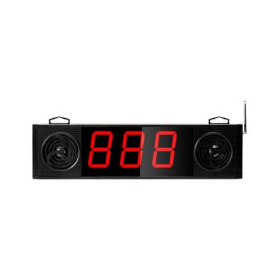 China Led Sign Board System Pager Digital Signage Display Queue Numbers Restaurant Management FLM101 for sale