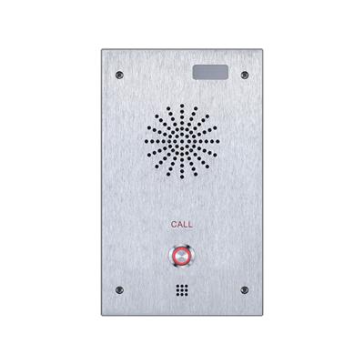 China Aluminum Alloy Face Shell School Voip Sip Telephone Voip IP Video Voice Intercom for sale