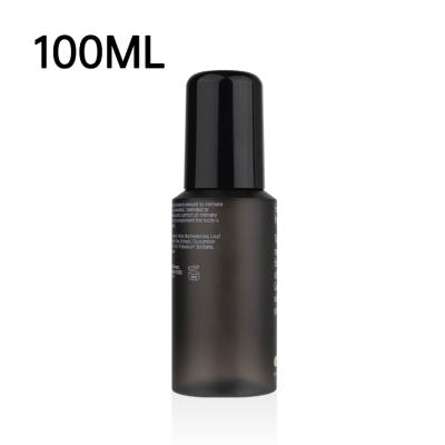 China Custom 100ml 200ml Cosmetic Gray Frosted Empty Bottle For Skin Body And Hair Lotion Shampoo for sale