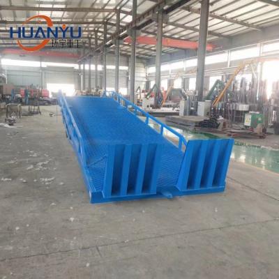 China Building material shops best price 10 12 ton mobile container ramp forklift loading yard ramp on sale for sale