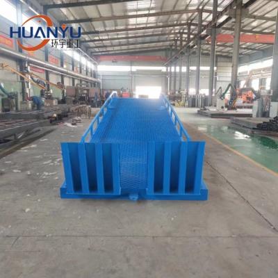 China Building Material Shops Good Prices Hydraulic Container Dock Ramp Lift 17 Feet Mobile Loading Ramp Container Ramp Container for sale