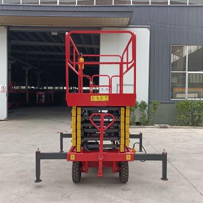 China Sissor Factory Mobile Hydraulic Lift Platform Electric Model Self Propelled Scissor Type For Sale for sale