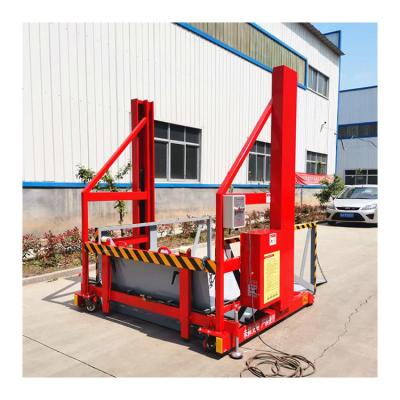 China Building Material Shops Platform 2 Ton Lift Tables Mobile Loading and Unloading Portable Loading Lift and Lifting Platform Drop-Off for sale