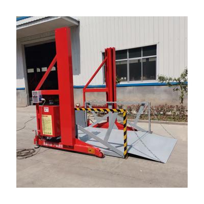 China Building Material Shops Mobile Loading And Unloading Platform Lifting Loading Capacity 2 Ton For Container Unloading Platform for sale