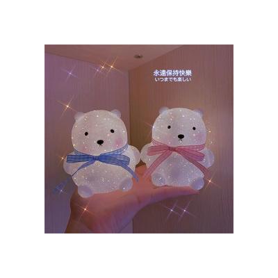 China Modern Creative Cute Duck Nightlight Children's Bedroom Eye Protection Lamp For Decoration Night Light Promotional Gifts for sale