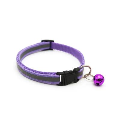 China Reflective Customized Logo Cotton Pet Collar Eco Friendly Multicolor Pet Accessories for sale