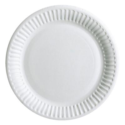 China Disposable Birthday Paper Dinner Plates 9inch 10inch Paper Plates for sale