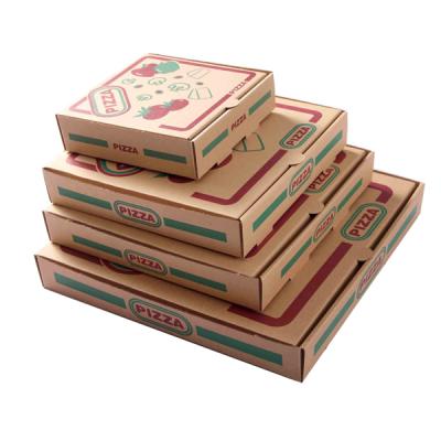 China Recycled Materials Mini Square Cardboard Foods Protected Pizza Box Cardboard for sale