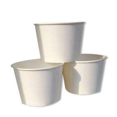 China Recycled Materials Paper Bowl 250ml-1300ml PLA Salad Biodegradable Paper Bowl for sale