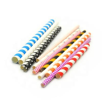 China Amazon Coastal Eco-Friendly Product Straw Paper Straws Disposable Paper Drinking Straws for sale