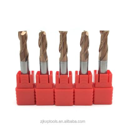 China CNC Milling Processing Hot Selling Kexian 2 Flute Factory Direct Delivery Alloy Chinese Compound Square Flat End Mill for sale