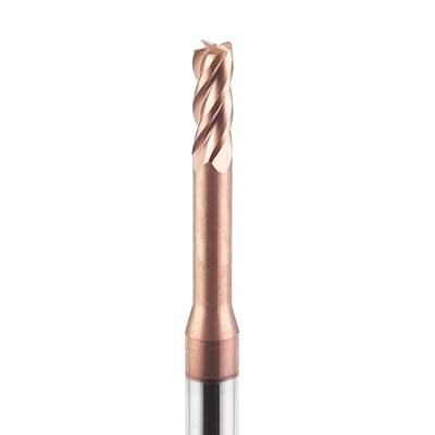 China Solid Alloy Square Milling Machines 2 Flute Segment Carbide End Mill for sale