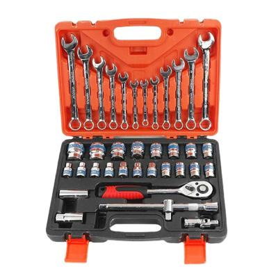 China Socket Wrench Portable Professional Mechanical Operation Equipment Bicycle Repair Torque Wrench Tool Combination Kit General Set for sale