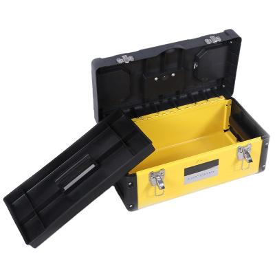 China Durable high quality waterproof plastic hard box is suitable for storing tools customized double layer tool box for sale