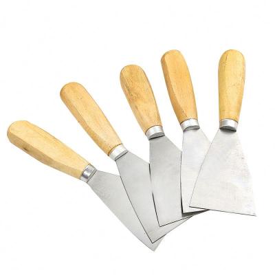 China Flexible And Durable High Tensile Stainless Steel Blade Paint Convenient Building Tools To Carry High Quality Stainless Steel Pure Titanium Ultra Light Handheld Putty Knife for sale