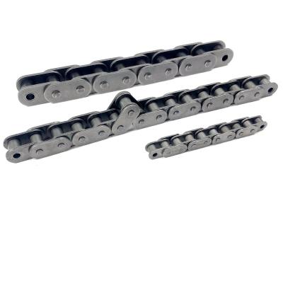 China Building Material Stores ISO ANSI STANDARD SHORT PITCH PRECISION ROLLER CHAINS STRAIGHT CHAINS ON A SERIES PLATE for sale