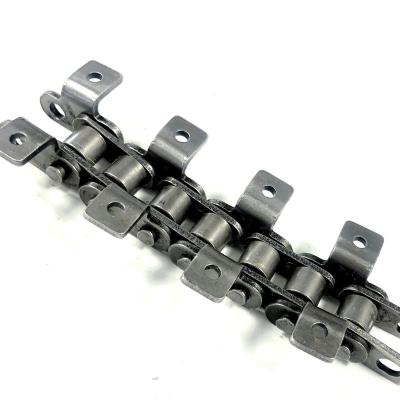 China Conveyor Machinery ZOHEN lconveyor chains manufacture supplier for customized attachment 08A&08B chain 08B-A1&K1 sharp top chains for sale