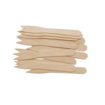 China Disposable Biodegradable Wholesale Disposable Fruit Salad Fork Bulk Sale Wooden Fruit Fork for sale