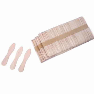 China Viable Birch Wood Sticks Ice Cream Mini Wooden Spoons For Tasting Tools Using for sale