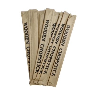 China Disposable Custom Personalized British Chinese Wooden Chopsticks Dispsable Chopsticks Set For 7 Member Family for sale