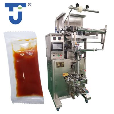 China No Leakage & High Reliability Chili Paste Jam Salad Syrup Honey Liquid Packing Food Pouch Ketchup Potato Sauce Sachet Filling Multifunctional Packaging Machine for sale