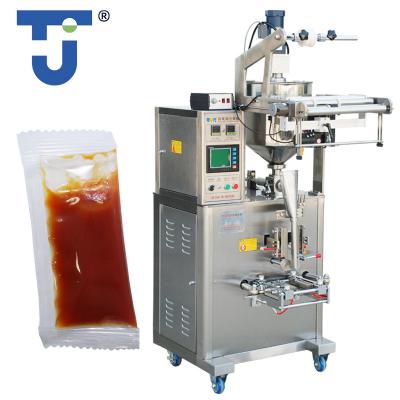 China No Leakage & High Reliability Liquid Ketchup Syrup Block Multifunctional Jelly Oil Honey Juice Gel Sauce Milk Lotion Packing Sachet Food Filling Packaging Machine for sale