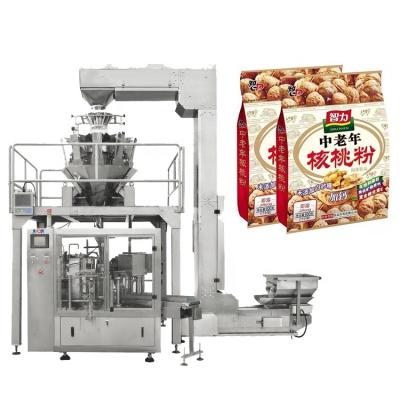 China GDS-300 Automatic Food Sachet Pouch Pre-made Filling Sealing Packaging Machine for Packing Powder or Liquid Paste Granule for sale