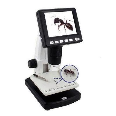 China diamond microscope with 3.5 inch LCD screen comply with CE/FCC/ROHS 5M 1000X digital microscope UM038 for sale