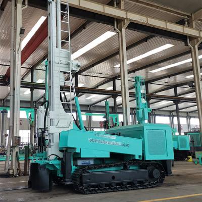 China Hotels factory price 220m HF220Y crawler type water well drilling rigs drilling rig for water well machine for sale