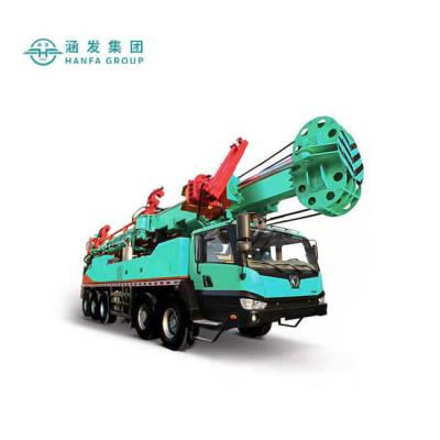 China Farms Used 3000m Truck Mounted Deep Borehole Water Well Drilling Rig Machine for sale