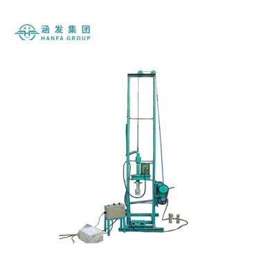 China Easy To Operate Small Hand 80m Well Portable Geothermal Drilling Rig HF80 mini dth water well drilling rig for sale