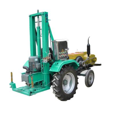 China Portable household water well drilling rig 120m universal water well 40m for sale