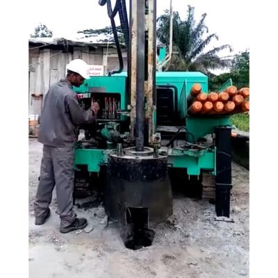 China HF220Y Full Hydraulic Crawler Type Water Well Drilling Rigs 220m Deep Well Hotels for sale