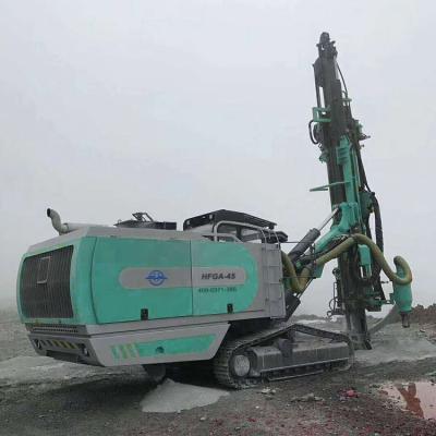 China Truss factory price brand HFGA-450A 28m integrated down the hole drill rig blast hole drill rigs for sale