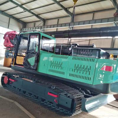 China Truss Crawler HF320 20m Professional Rotary Drilling Rig Piling Rig Driving Machine For Foundation Project for sale