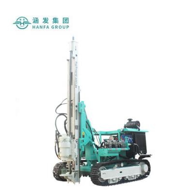 China For Professional Solar Project HF130Y Photovoltaic Solar Pile Drilling Rig Solar Ram Manufacturer for sale