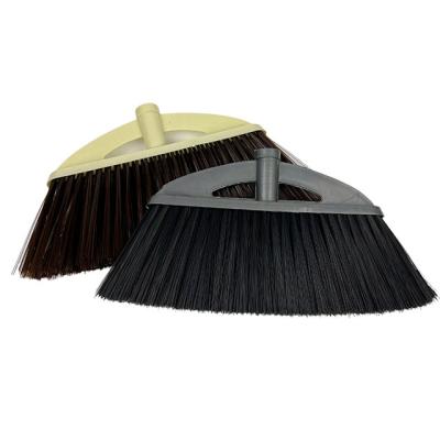 China Home Factory direct broom  PP Soft Plastic Broom for Home Use with Easy Cleaning Broom head for sale