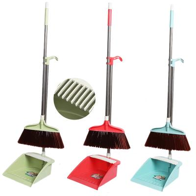 China Daily Cleaning Manufacturer Office Household Cleaning Tools Floor Cleaning Home Cleaning Broom and Dustpan  Broom set for sale