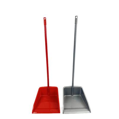 China Daily Cleaning Office Household Cleaning plastic dustpan with wooden handle factory plastic dustpan for sale