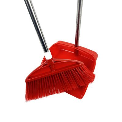 China Daily Cleaning Wholesale Plastic Broom and Dustpan  Broom set for Floor Cleaning for sale