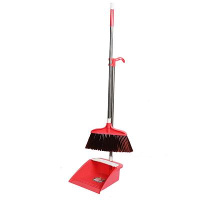 China Daily Cleaning Wholesale High Quality Household Cleaning Tools Floor Cleaning Broom and Dustpan  Broom set for sale