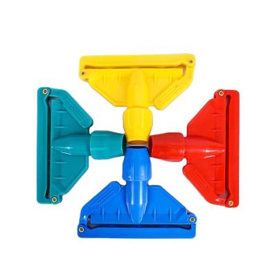 China Sustainable Commercial Wet Mop Clip and Gripper Shaped Rectangle Mop clamp for sale