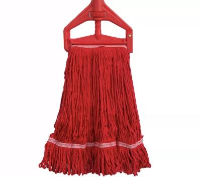 China Sustainable Manufacturer Wholesale Commercial Floor Mops with Clip Mop Gripper Cleaning Tool for sale