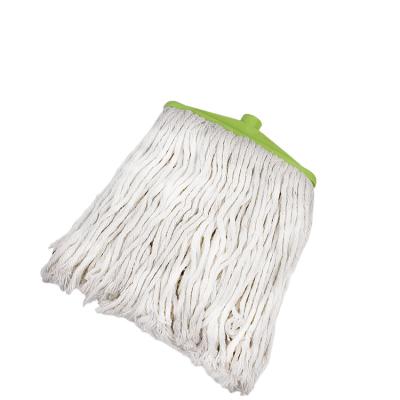 China Sustainable Wholesale factory customized school home office square mop cotton thread mop head for sale