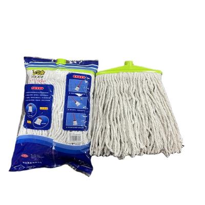 China Sustainable Wholesale factory customized cleaning floor square mop cotton mop head for sale