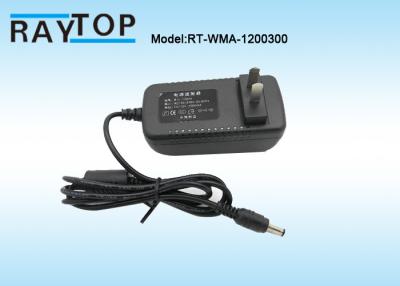 China 110V AC van de Stopwallmount AC/DC van de Inputv.s. Verklaarde de Machtsadapter 12V 3A UL Te koop